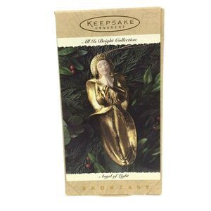 Hallmark Keepsake Ornament Angel of Light All is Bright Collection Vtg 1995 New